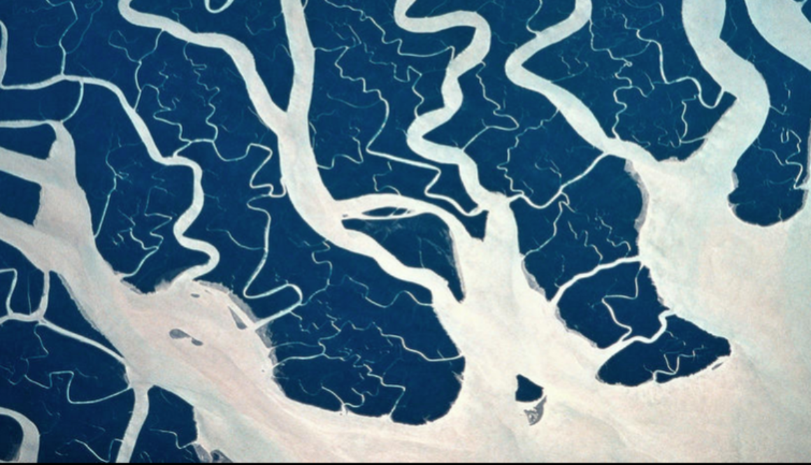 A Satellite View of Rivers And Tributaries