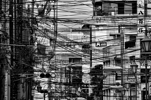 tangled lines