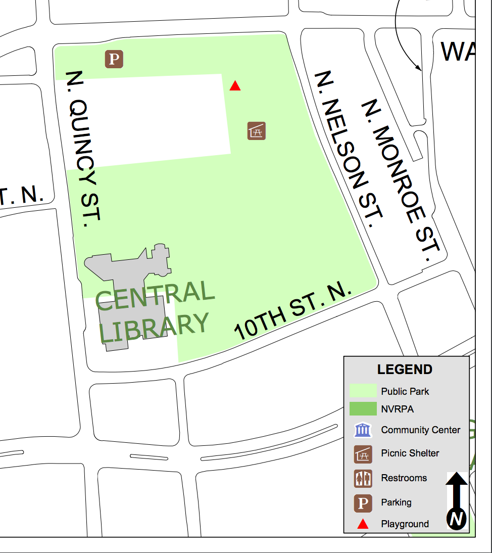 Map of Quincy Park