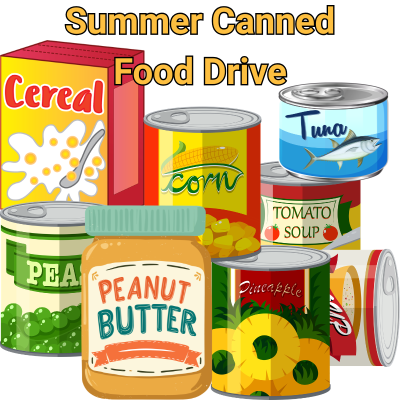Summer Canned Food Drive web box